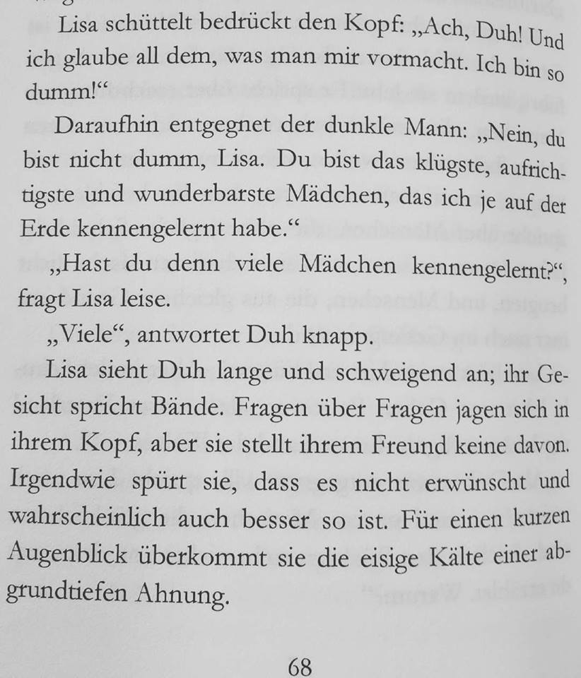 Ausschnitt aus der Novelle "Andersrum" von Rosa Ananitschev