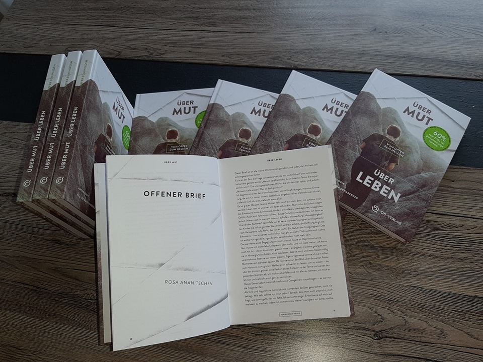 Anthologie "Über Mut - Über Leben: Vom Opfer zum Helden". Beitrag von Rosa Ananitschev "Offener Brief"