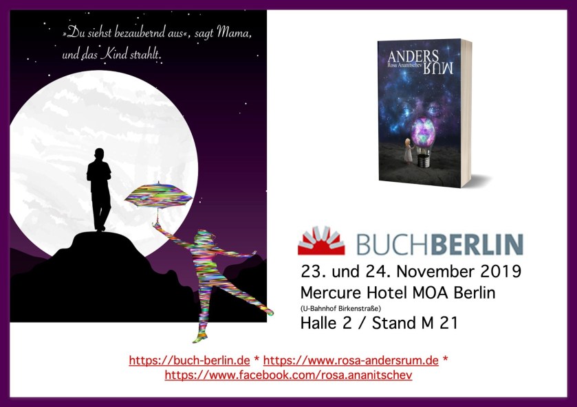 "Andersrum" von Rosa Ananitschev auf der Buchmesse Berlin 2019